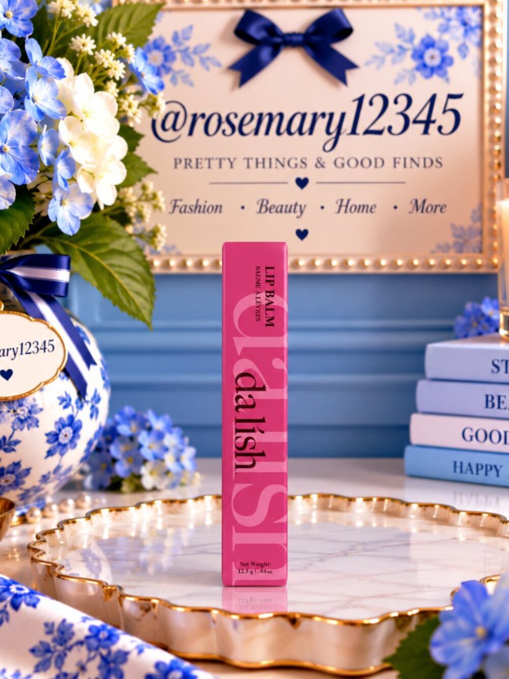 Da Lish Pink Lip Balm Coleen